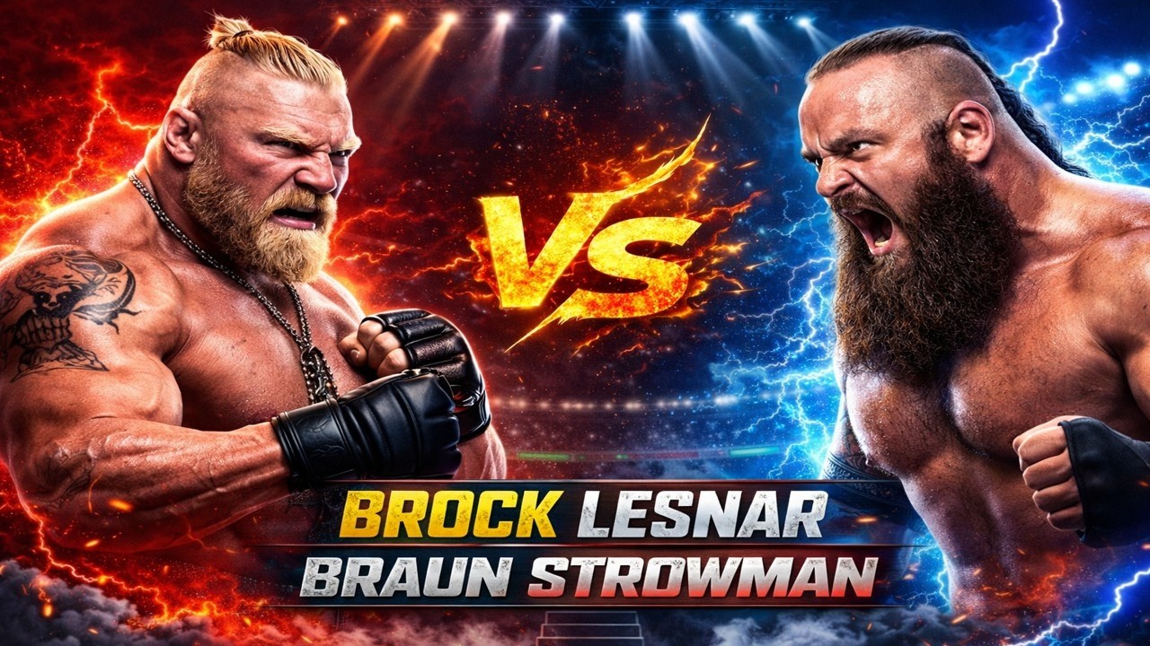 Брок Леснар против Брауна Строумана: Зверь против Монстра | Геймплей WWE 2K23 на PS5 #brocklesnar...