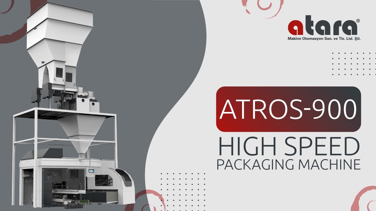 ATROS 900 | HIGH SPEED PACKAGING MACHINE 