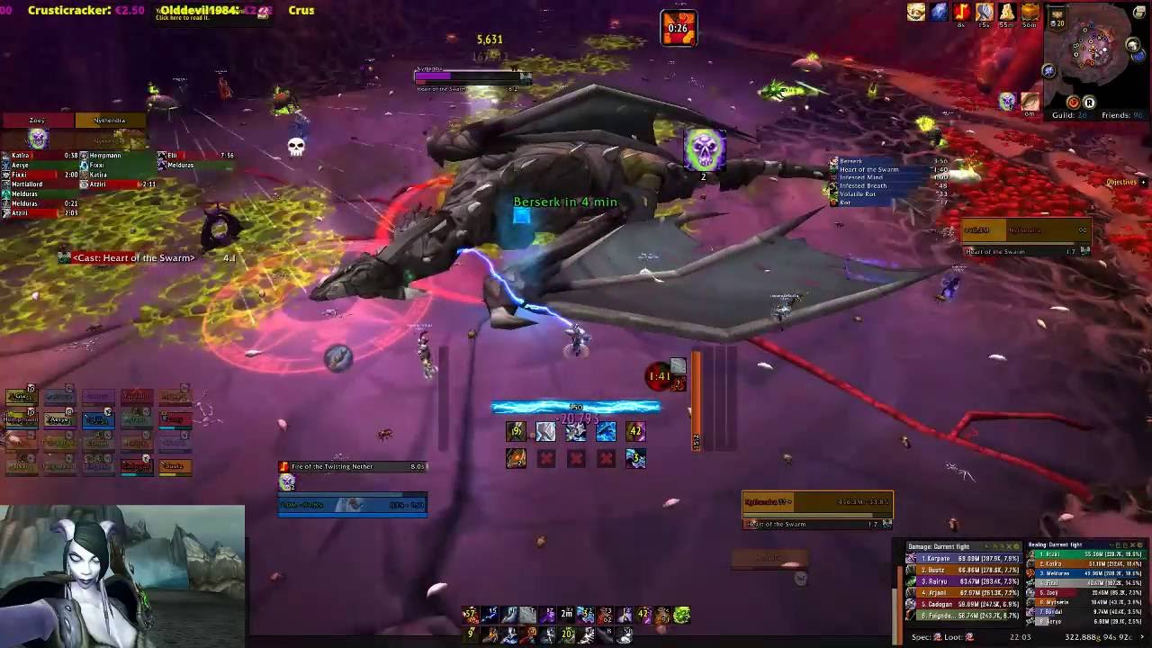 Nythendra Mythic First Kill