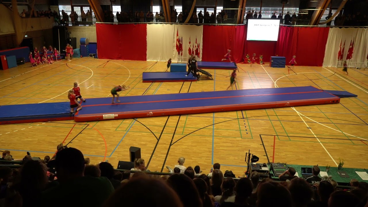 Gymnastik opvisning - KHIF springerne Kalundborg 2024