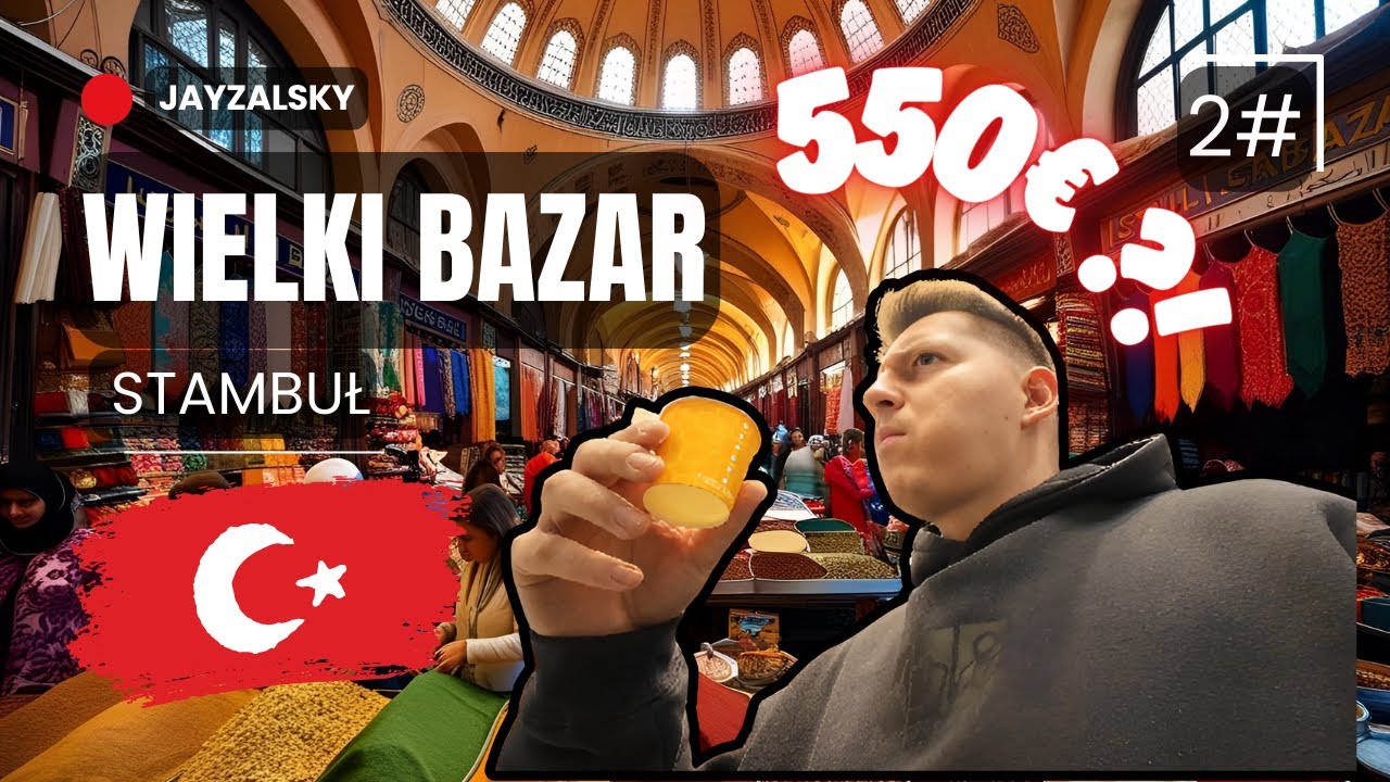 Vlog z WIELKIEGO BAZARU w Stambule, dron w akcji i codzienne życie w Turcji 🇹🇷 - 2# Ruszam dalej