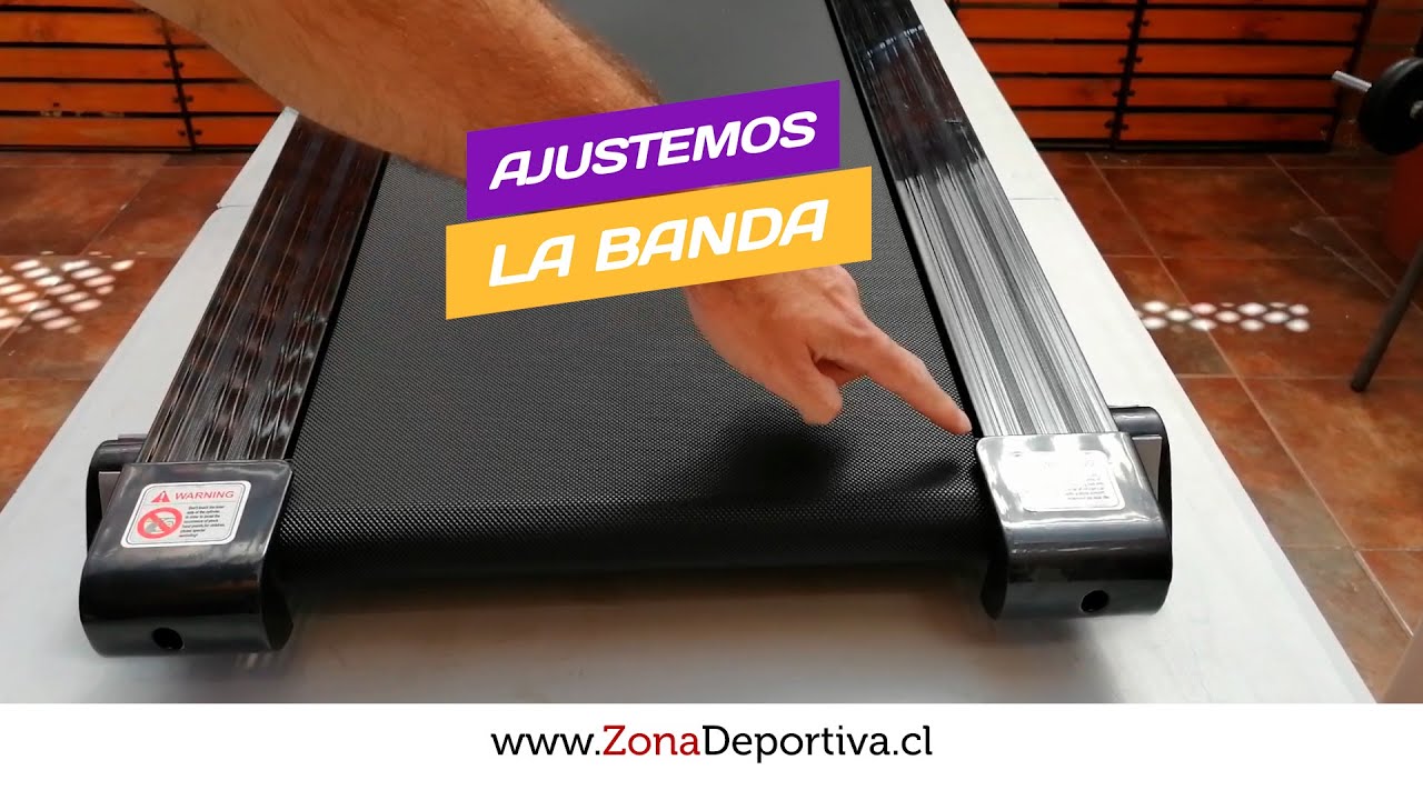 Ajuste de banda y lubricación de Trotadoras