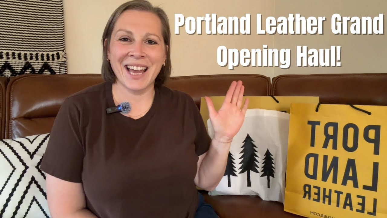 Торжественное открытие магазина кожаных изделий в Портленде в Колумбусе!