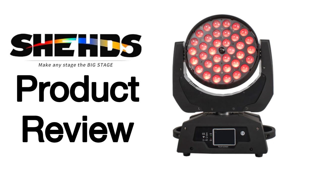 Shehds 36x18 Moving Wash Light - Product Review