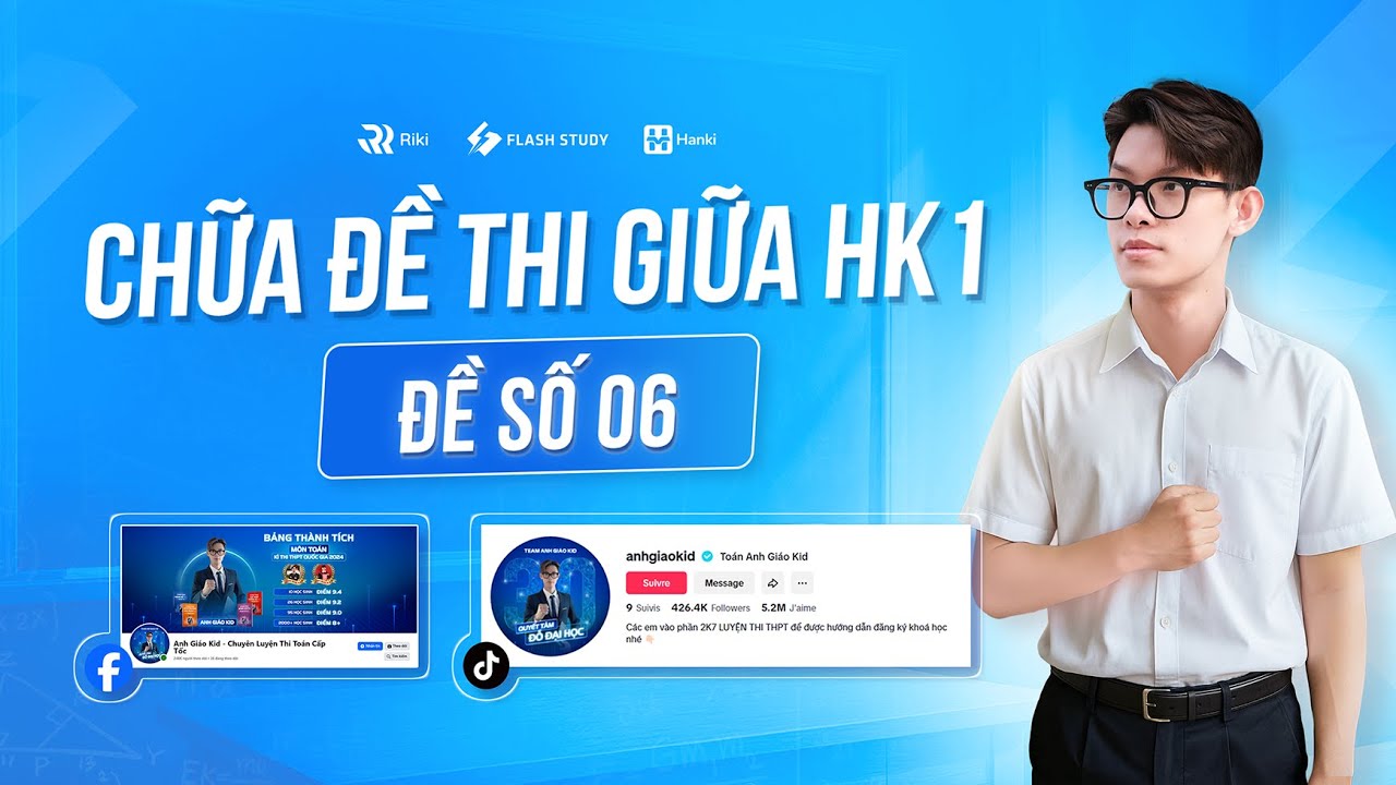 CHỮA ĐỀ THI GIỮA HỌC KỲ 1 TOÁN 11 - ĐỀ SỐ 06