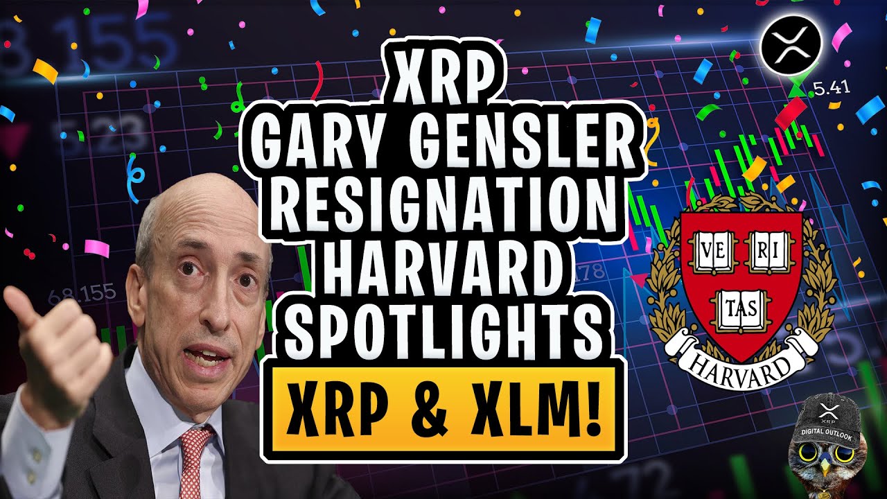 XRP RIPPLE: Gary Gensler Resignation! Harvard Spotlights XRP & XLM || Digital Outlook