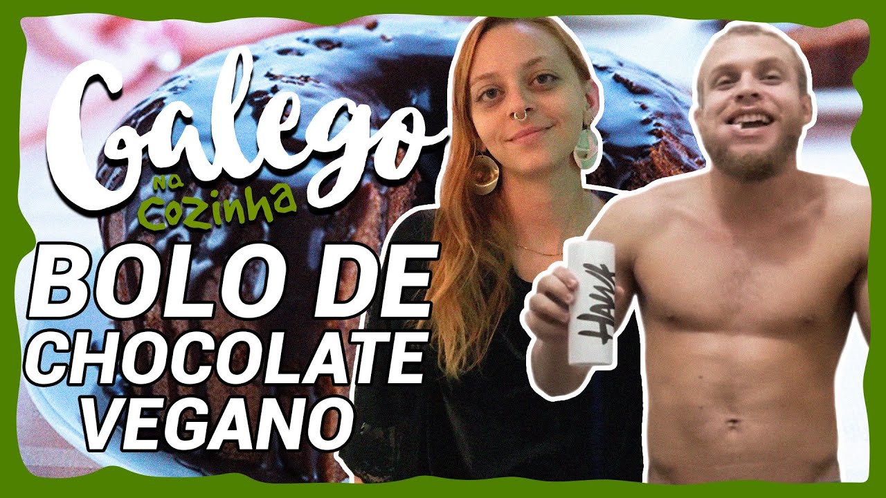 COMO FAZER BOLO DE CHOCOLATE VEGANO feat. Malfeitona