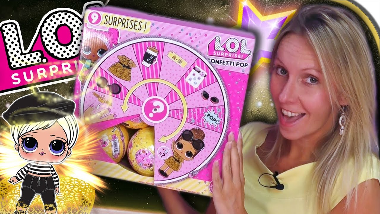 LOL SURPRISE CONFETTI POP Goldkugel?! 🤷‍ Display 👭 L.O.L. FIGUREN auspacken | Teil 3 deutsch