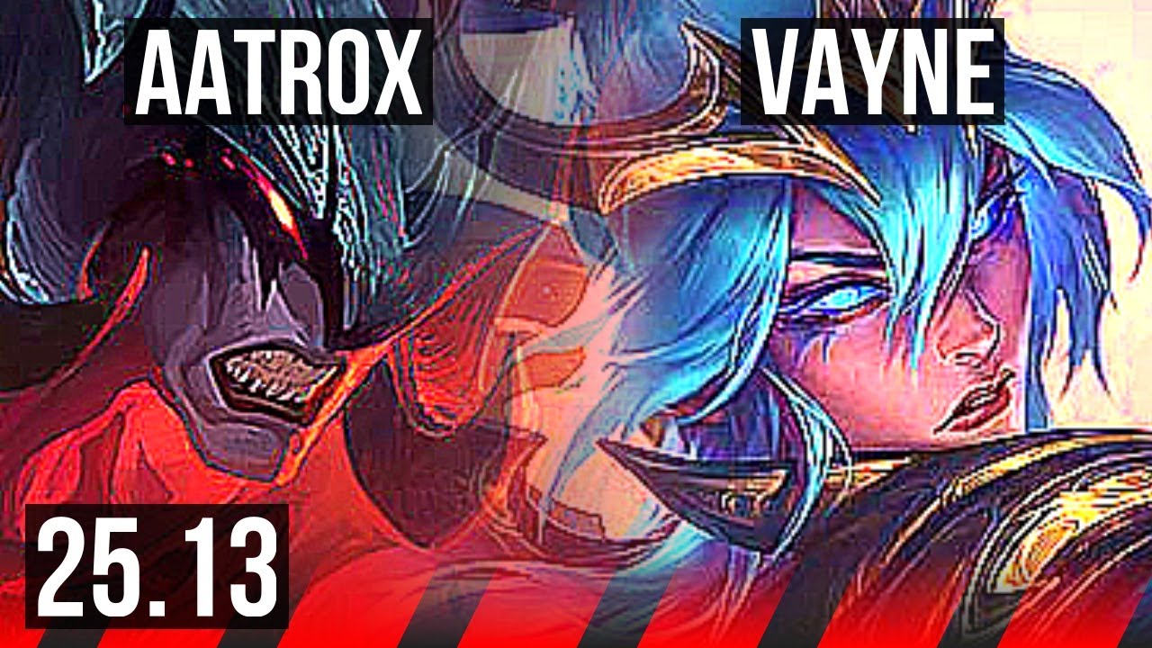 AATROX vs VAYNE (TOP) | 19/3/14, 48k DMG, Legendary | NA Challenger | 25.13