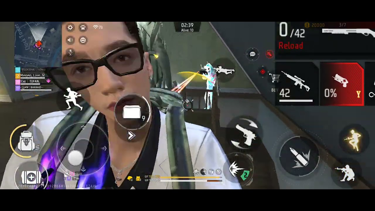Free fire gaming video 