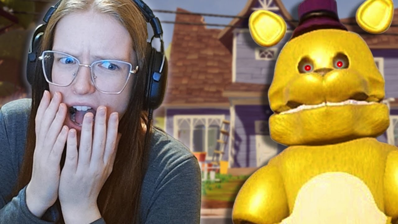 What is FREDBEAR doing in Hello Neighbor???