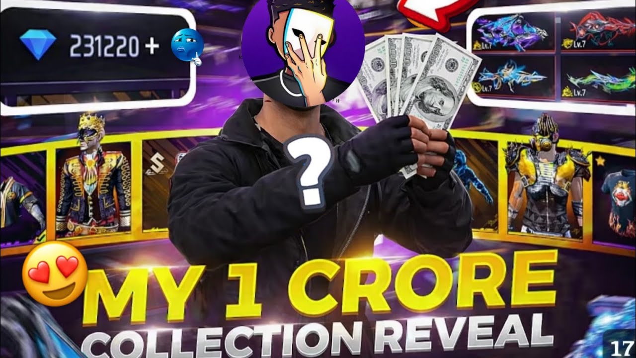MY ID ' collection reaveled 😱|5000 diamond 💎