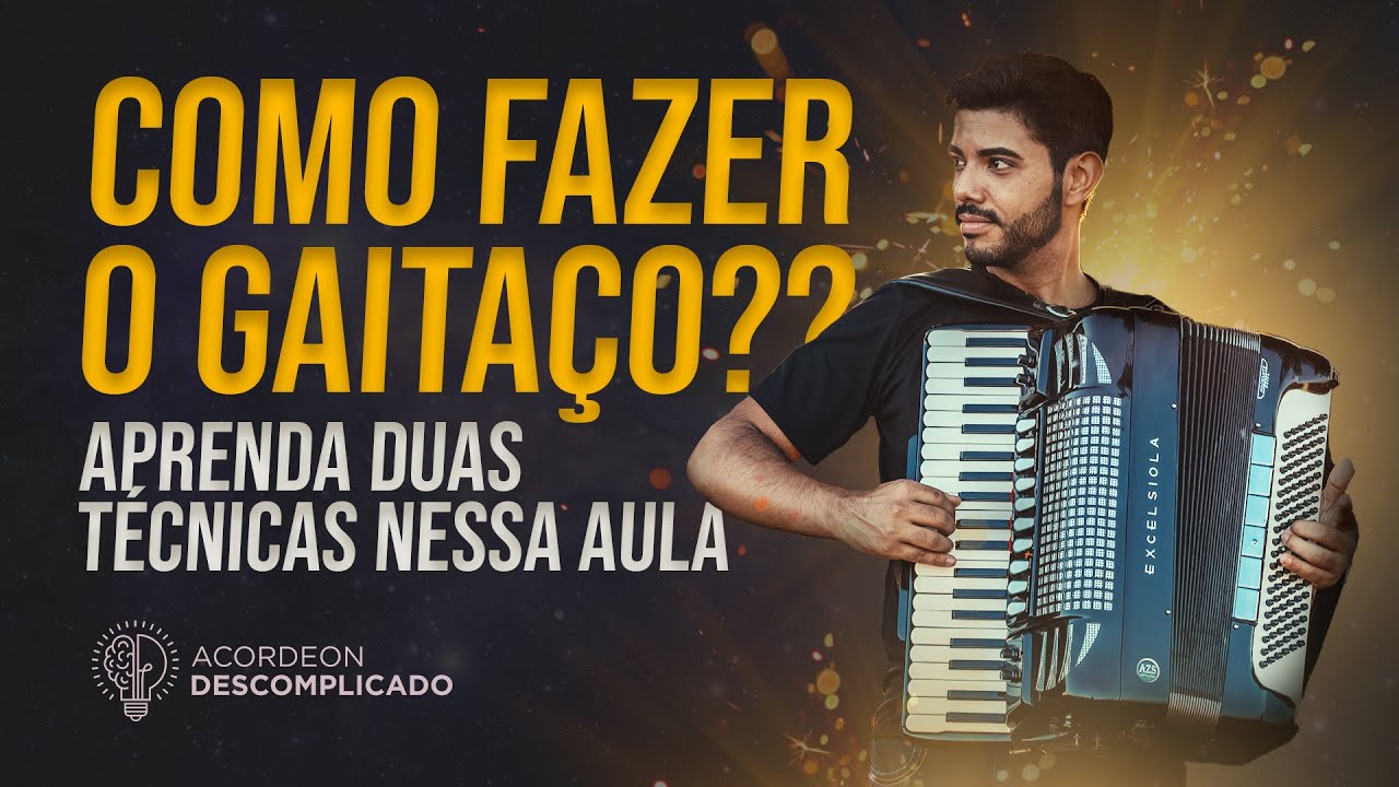 COMO FAZER O GAITAÇO | DUAS TÉCNICAS FÁCEIS DE APRENDER