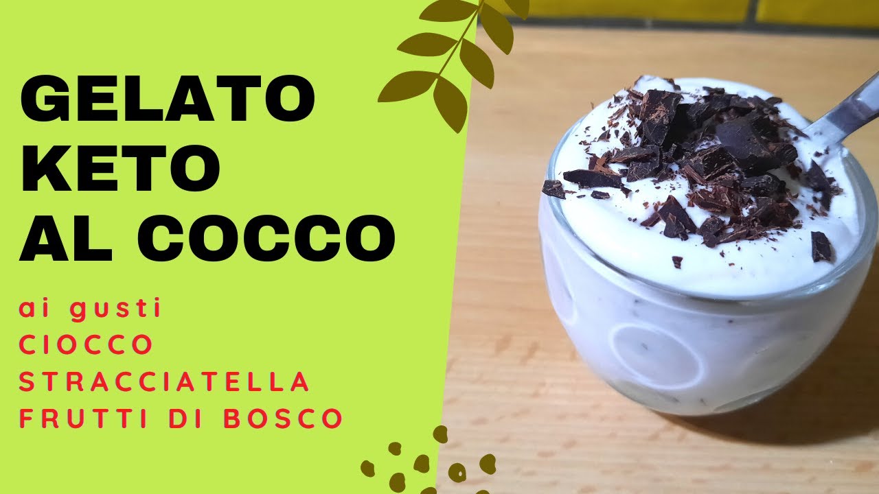 Gelato Keto al Cocco