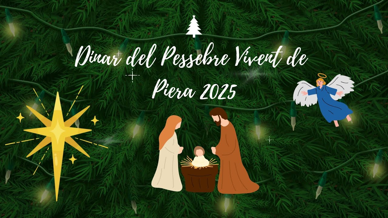Dinar del Pessebre Vivent de Piera 2025