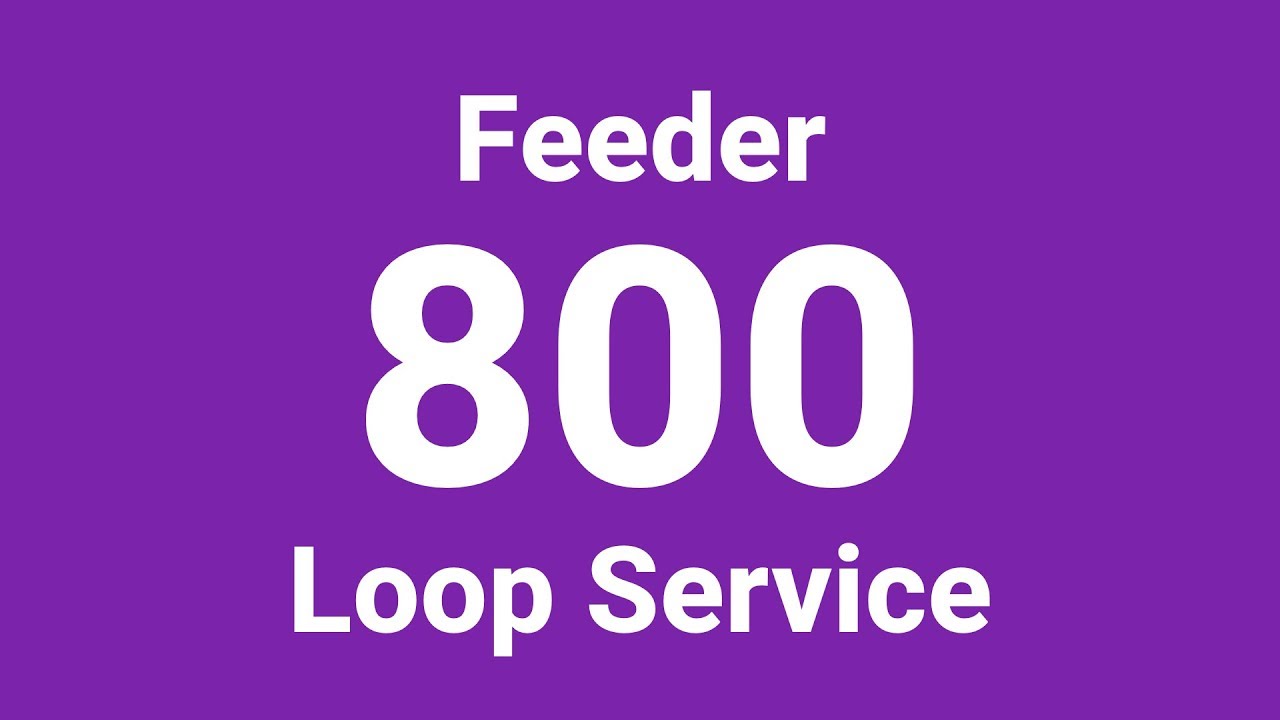 Hyperlapse - SBS Transit Bus Service 800 (Loop)