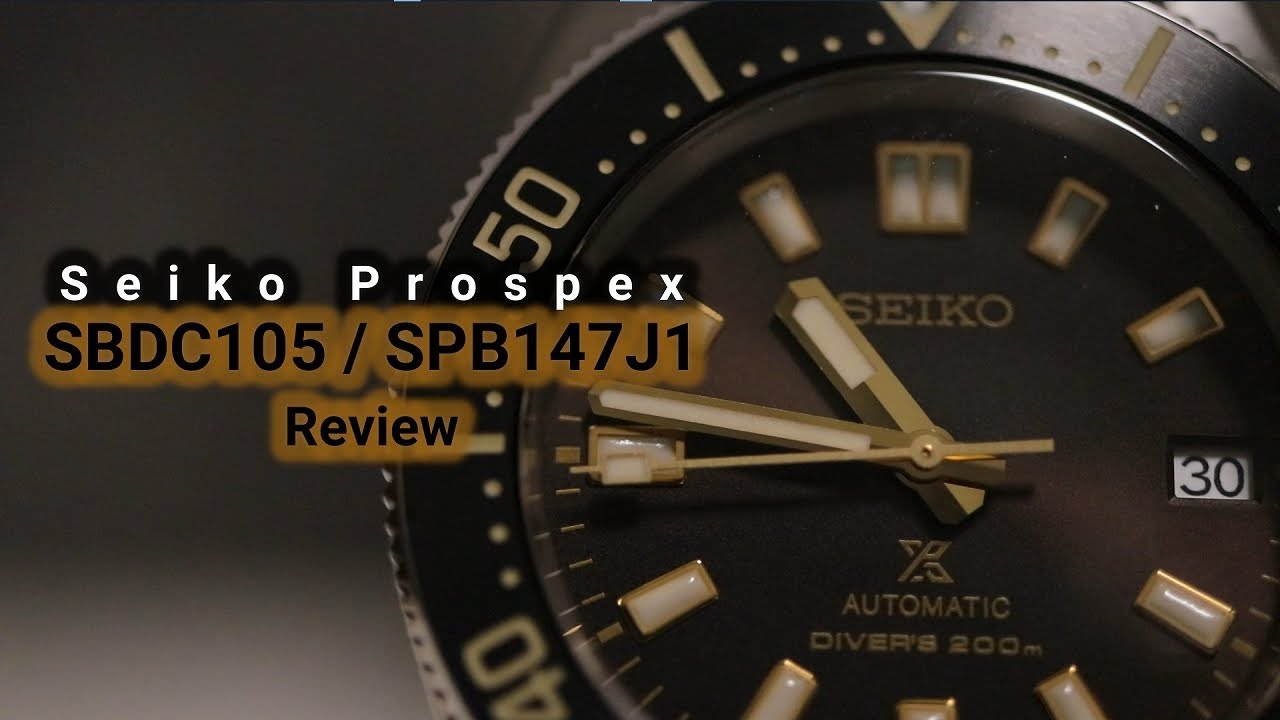 Обзор Seiko Prospex SBDC105 / SPB147J1. Обратите внимание на процентную раскраску!
