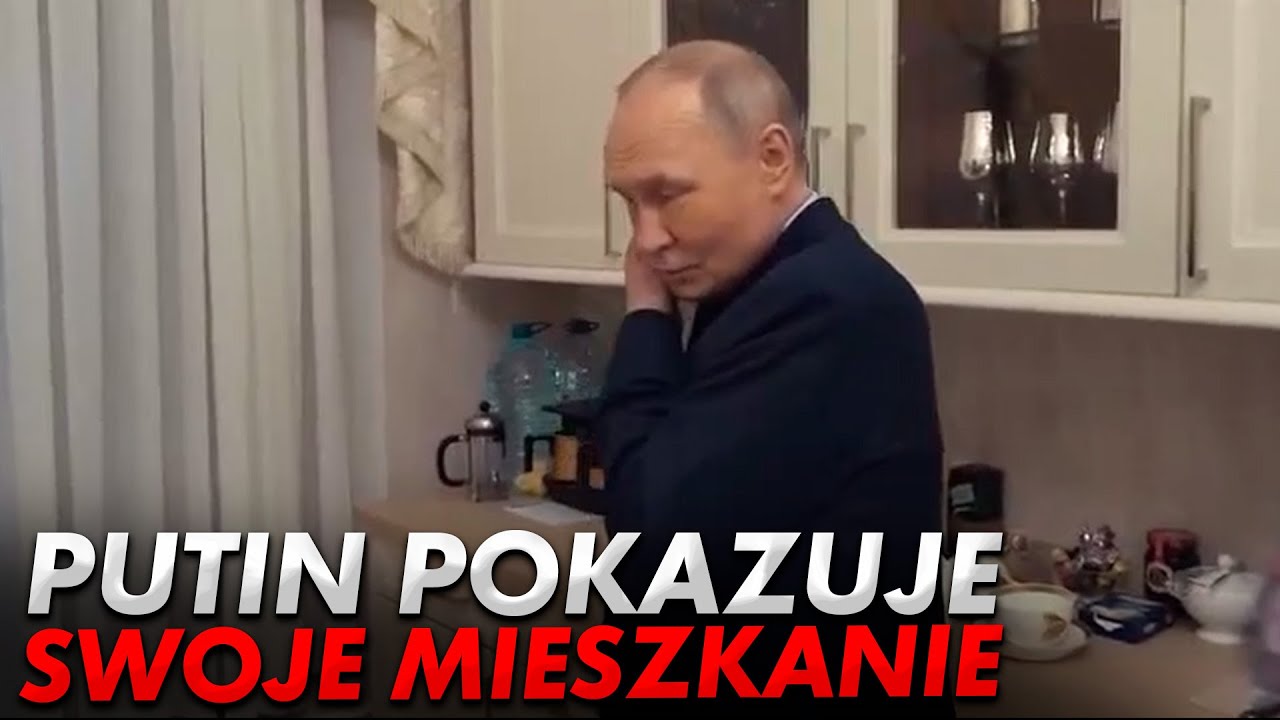 Putin pokazuje swoje mieszkanie na Kremlu