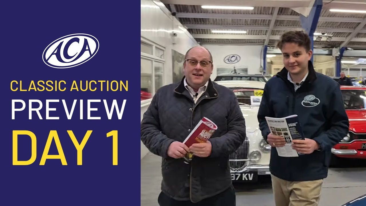 ⭐ PREVIEW - Classic Car & Classic Motorcycle at Anglia Car Auctions. This weekend #classiccars
