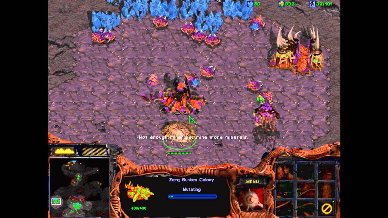 Zerg Mission #7: The Culling - StarCraft - Playthrough (Part #17)