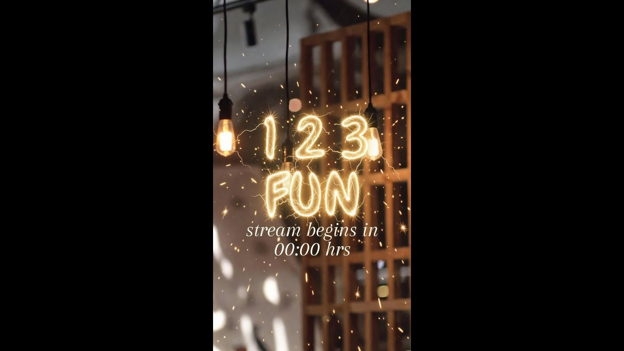 1 2 3 FUN stream begins