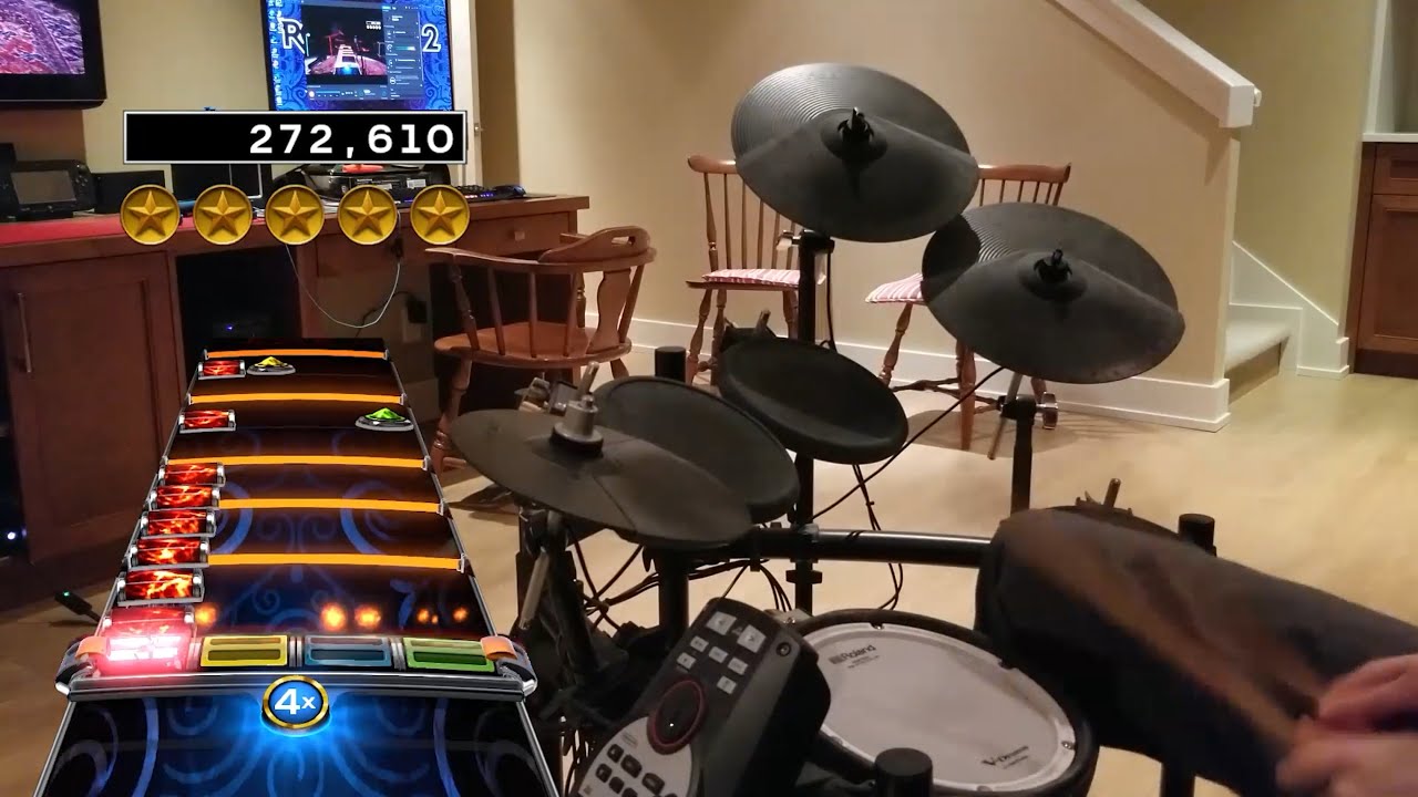 Thrasher by Evile | Rock Band 4 Pro Drums 100% FC