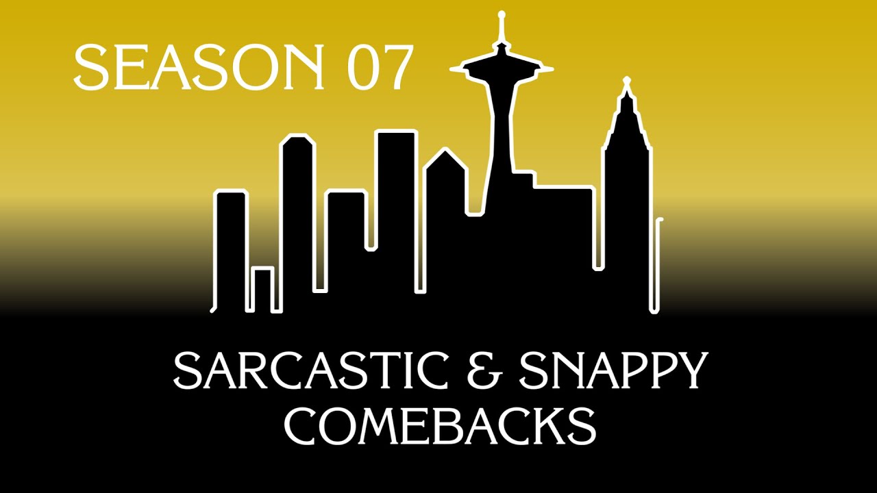 Frasier Season 07: Sarcastic and Snappy Comebacks