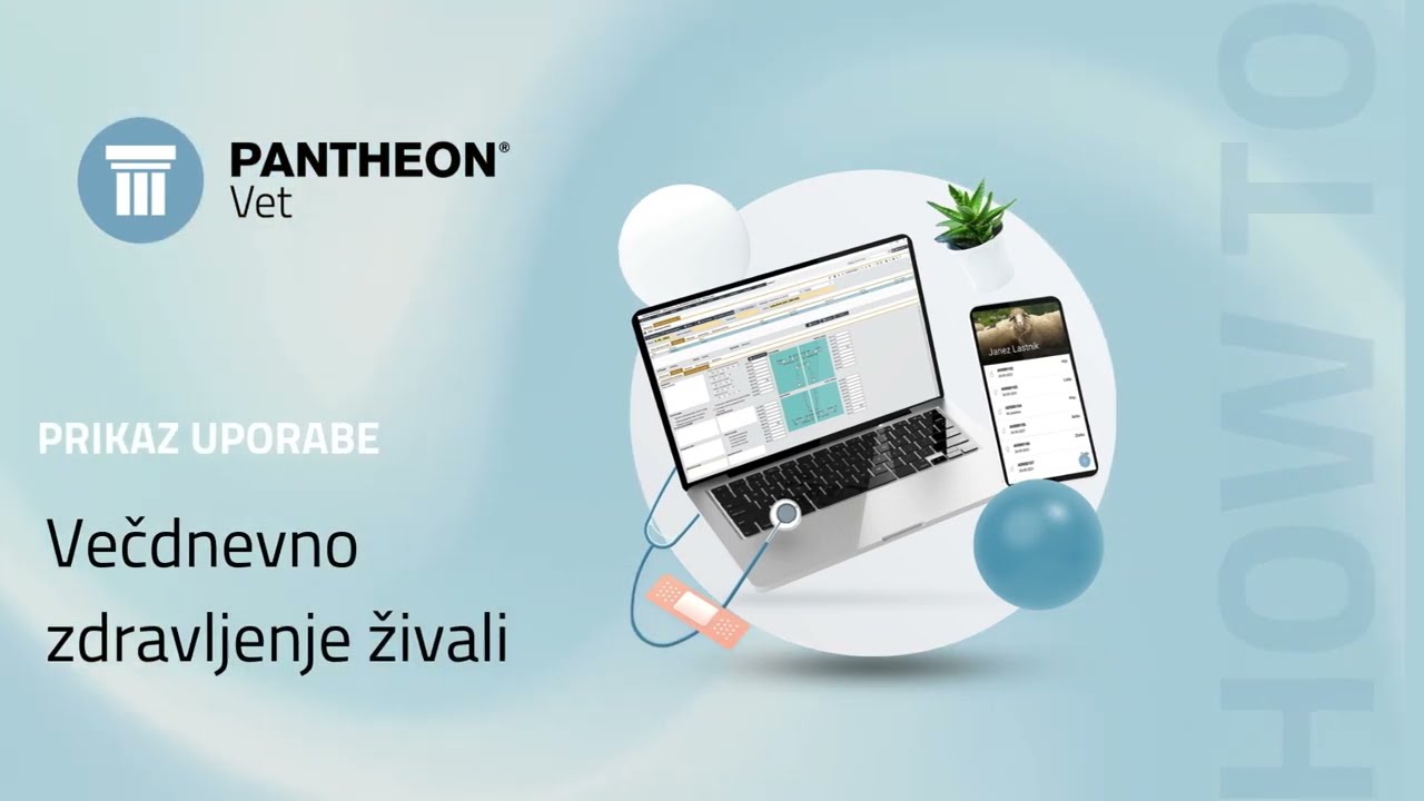 PANTHEON VET: How to - Večdnevno zdravljenje živali | SI