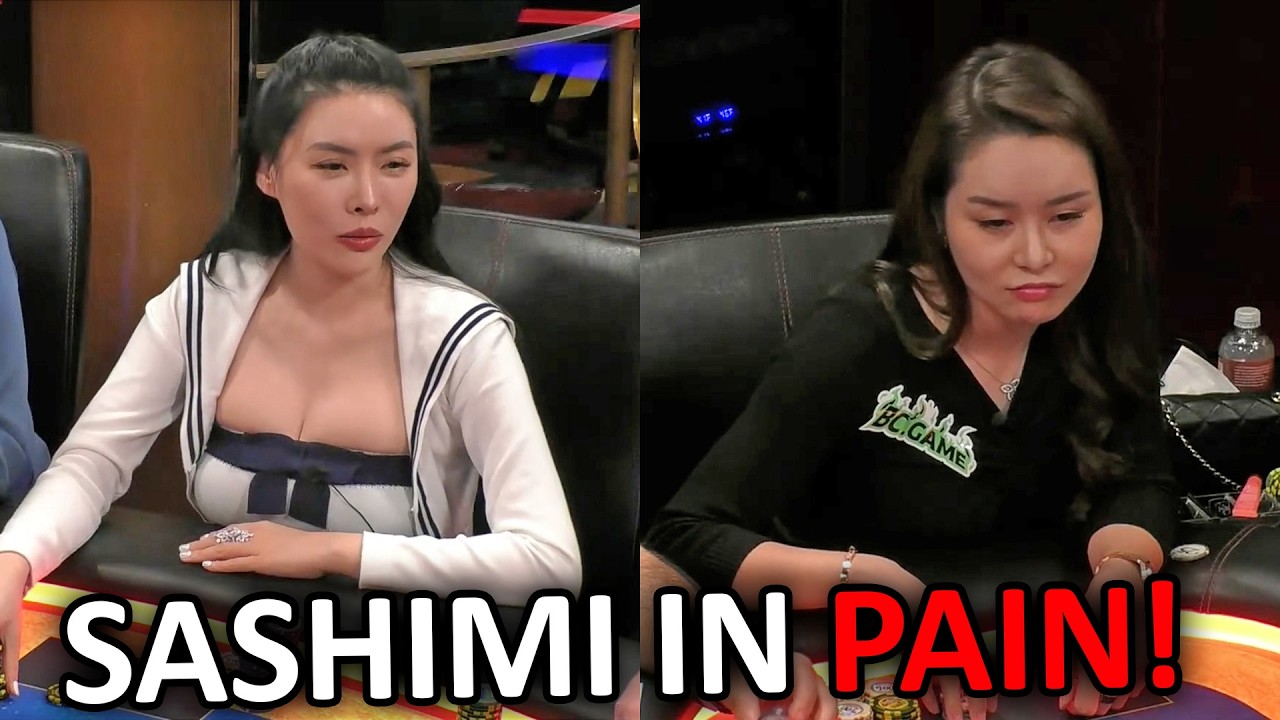 Britney Could COOLER The Life Out of Sashimi In DISGUSTING Hand @Hustler Casino Live