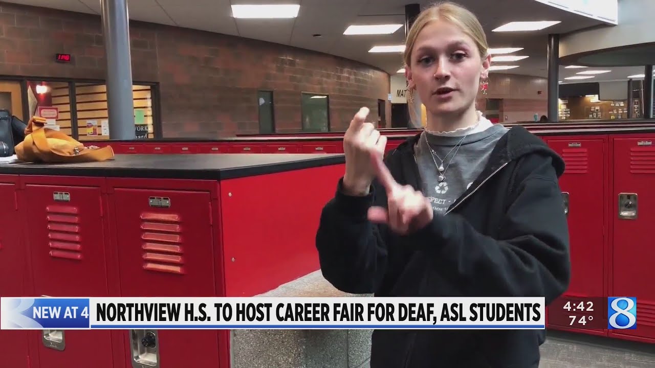 High school hosts career fair for deaf community, ASL students