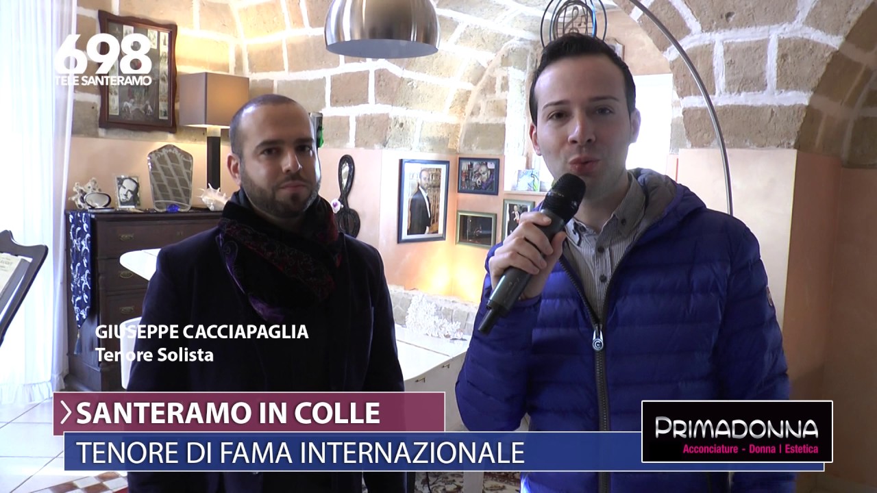 INTERVISTA A GiUSEPPE CACCIAPAGLIA : Tenore ,Vocal coach e Direttore di coro