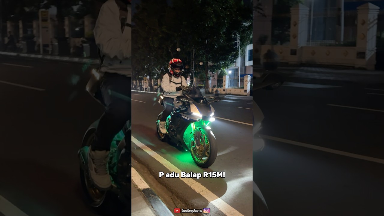 Kuy lawan R15M cukup pake gigi 1 aja🔥.. #r15m #r1m