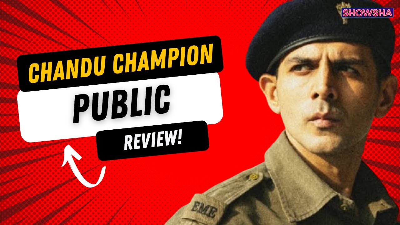 Chandu Champion First Day PUBLIC Review I Kartik Aaryan I WATCH