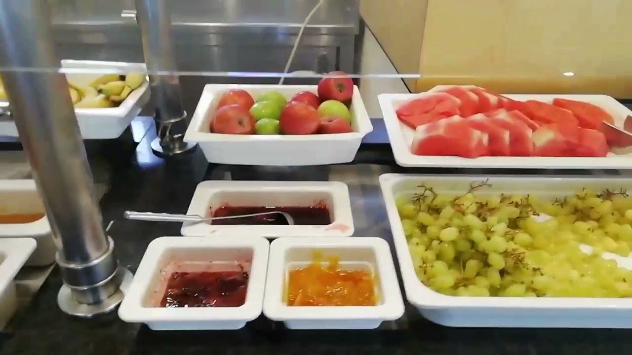 Breakfast buffet at Mitsis family village,Kos September 2021