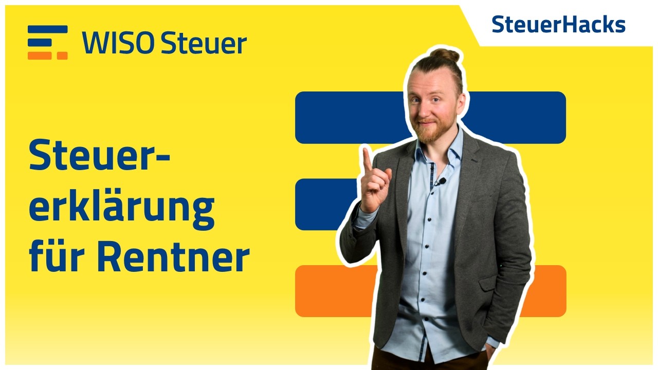 Steuererkl&auml;rung f&uuml;r Rentner 🧾👵 So geht&rsquo;s