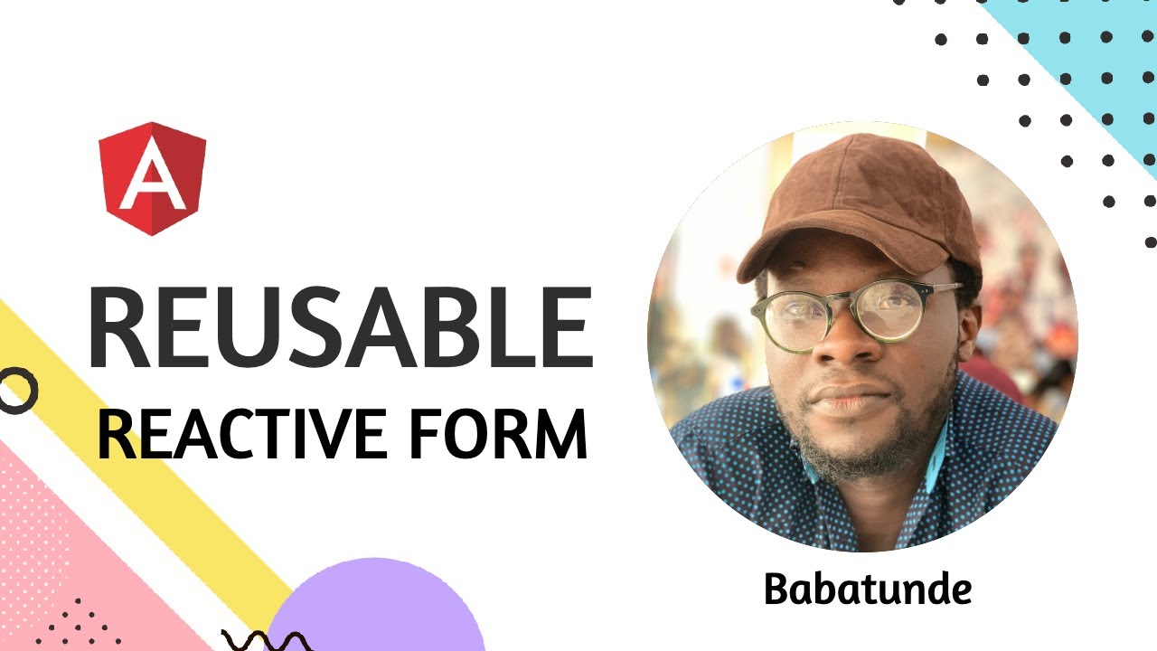 Angular - Build a Reusable Reactive Form (like a PRO)