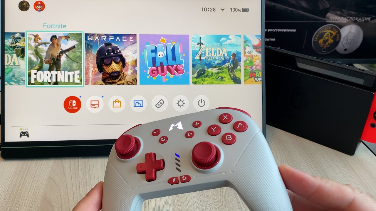 ЛУЧШИЙ ГЕЙМПАД ДЛЯ NINTENDO SWITCH MOBAPAD CHITU HD