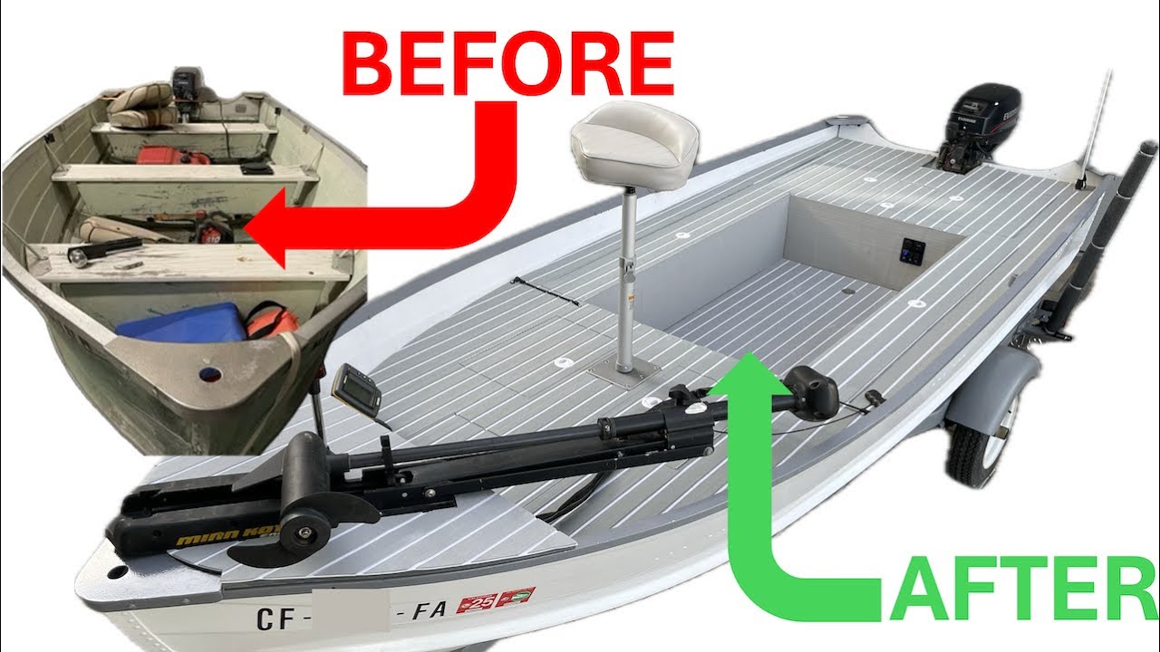 Man Transforms Old Boat into BRAND NEW BASS BOAT | Start to Finish