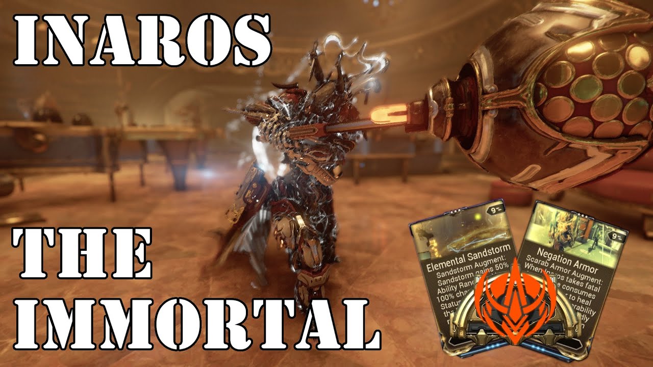 Inaros Rework - The Tankiest Warframe in the Game