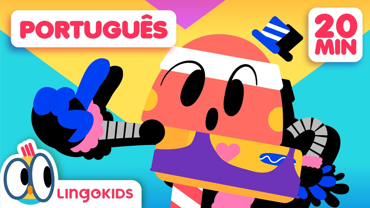 Cante com NÃO PARA, BABY BOT 💃🏽⚡🤖 + Músicas Infantis de Lingokids