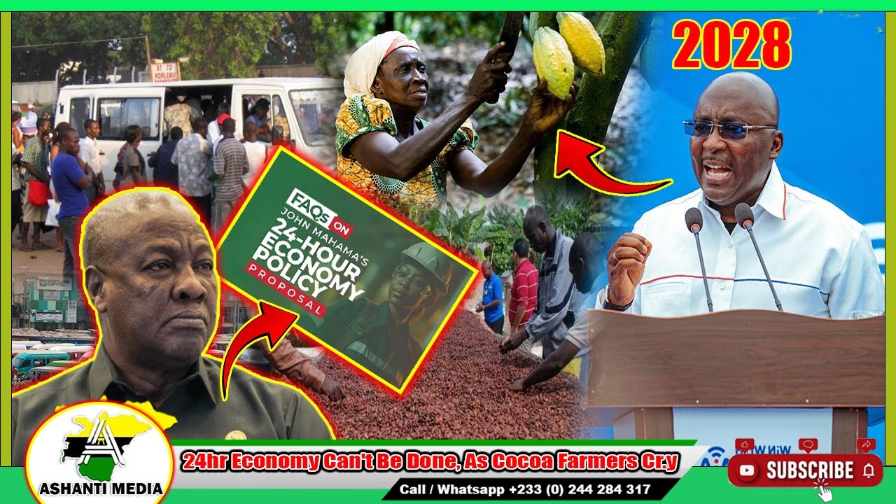 We Can't Do 24hr Economy Anymore!! NDC Finally Confess As Farmers C.ry For Dr Bawumia & NDC In 2028