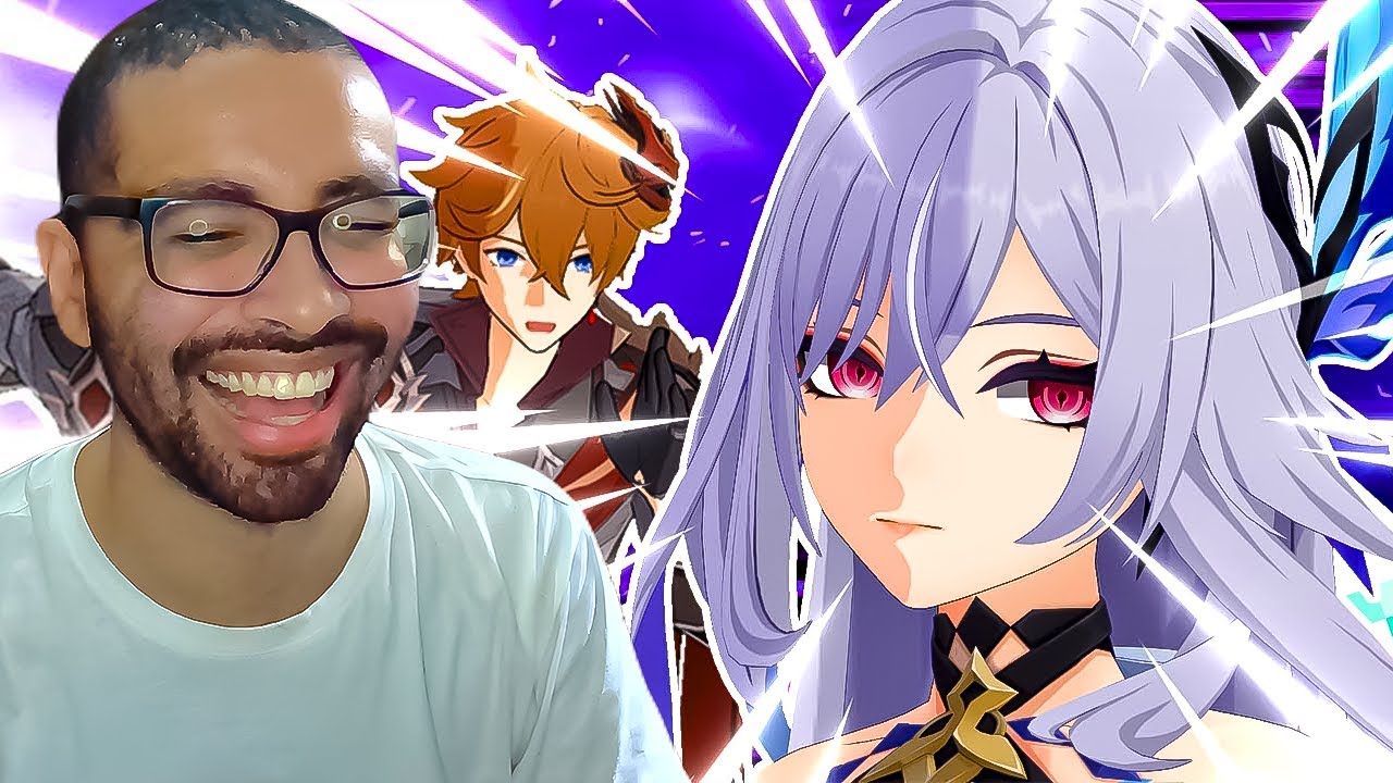 REACT GENSHIN IMPACT SKIRK.EXE | Rawfler