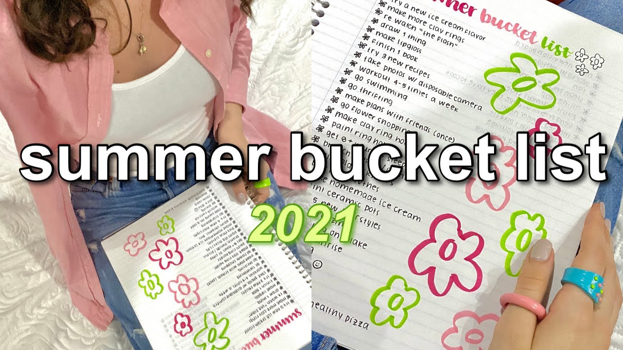 summer bucket list 2021! have a pinterest summer :)