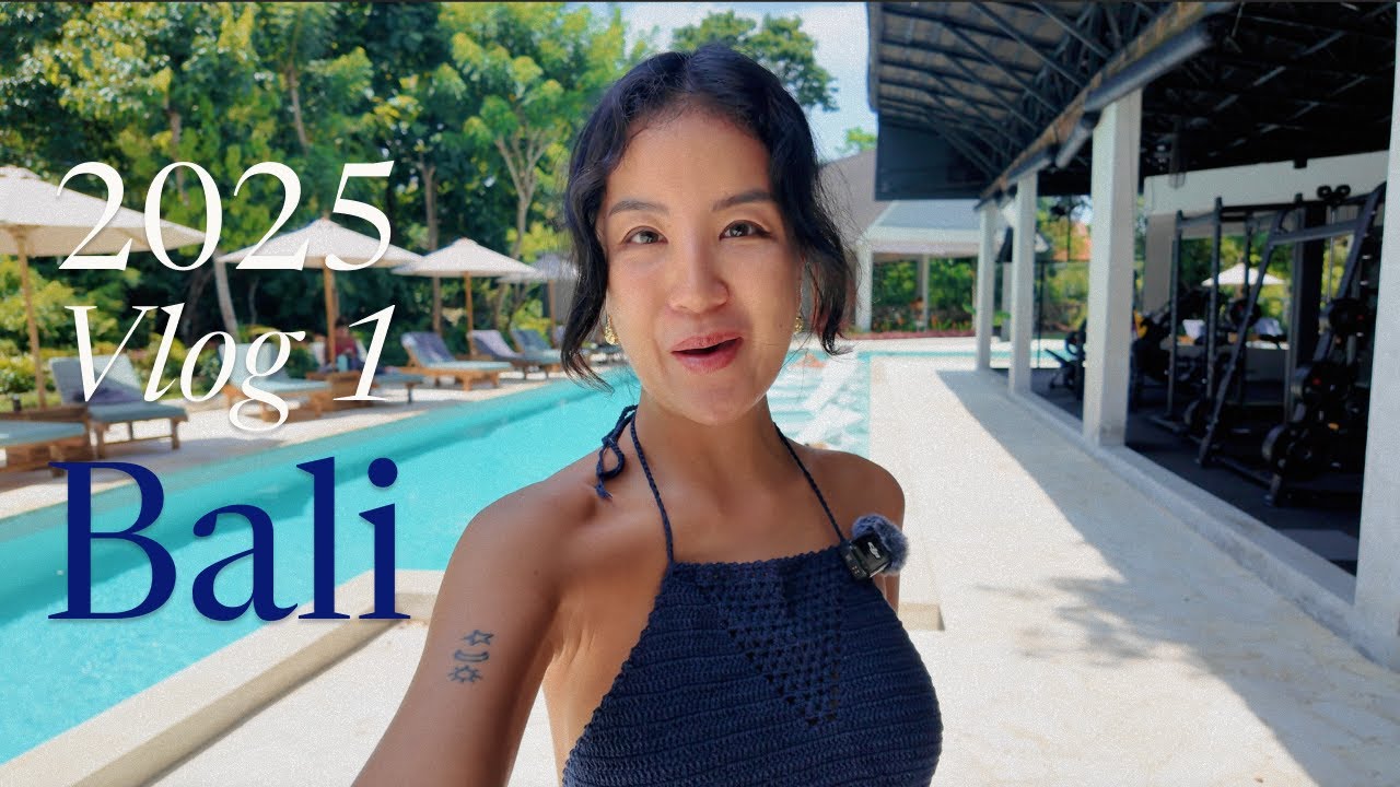 2025 VLOG 01 | Sauna & Cold Plunge, New Uluwatu Gym, Photoshoot at Luxury Villa