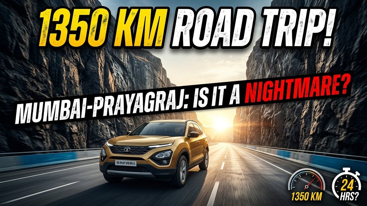 My Epic Road Trip from Mumbai to Prayagraj on India's Newest Highway