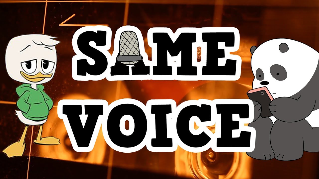 Same Voice: Louie vs Panda! | Ducktales | We Bear Bears | Bobby Moynihan