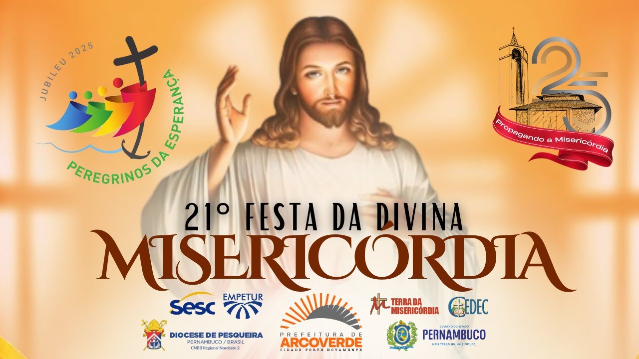 LOUVOR E PREGAÇÃO | FESTA DA DIVINA MISERICÓRDIA - 27/04/2025