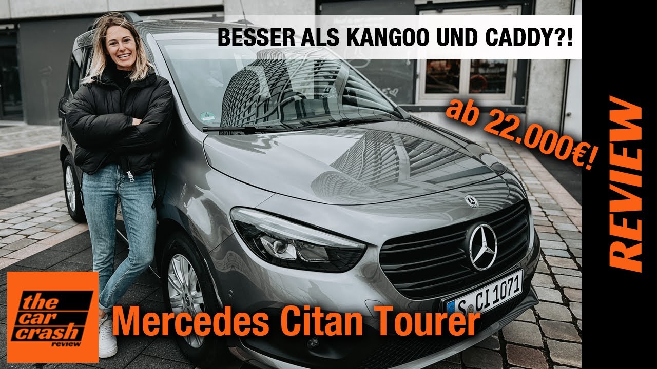 Mercedes Citan Tourer (2022) Besser als Renault Kangoo und VW Caddy?! Fahrbericht | Review | Test