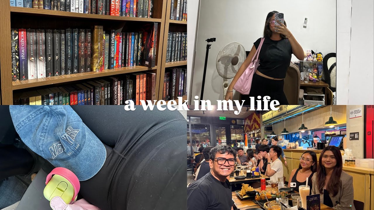 a week in my life | holiday, dinner w/ friends & grocery run