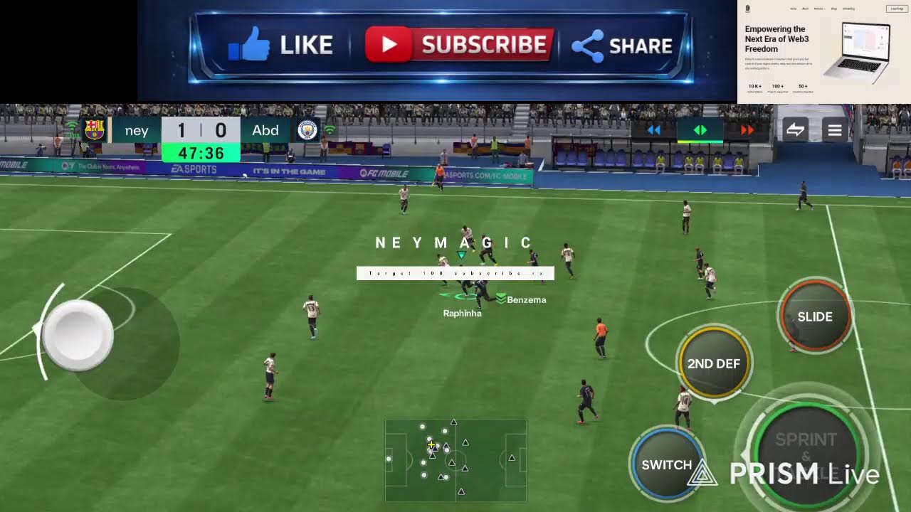 FC Barcelona LIVE 🔵🔴 Gameplay Commentary | Watch Along | Neymagic | Day2